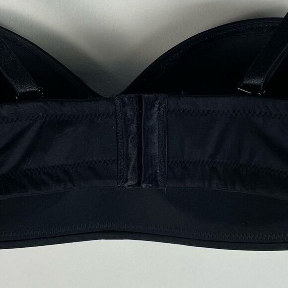 Wacoal 854372 Black Staying Power Strapless Bra Convertible Wire Free Sz 34D NEW - Picture 14 of 16